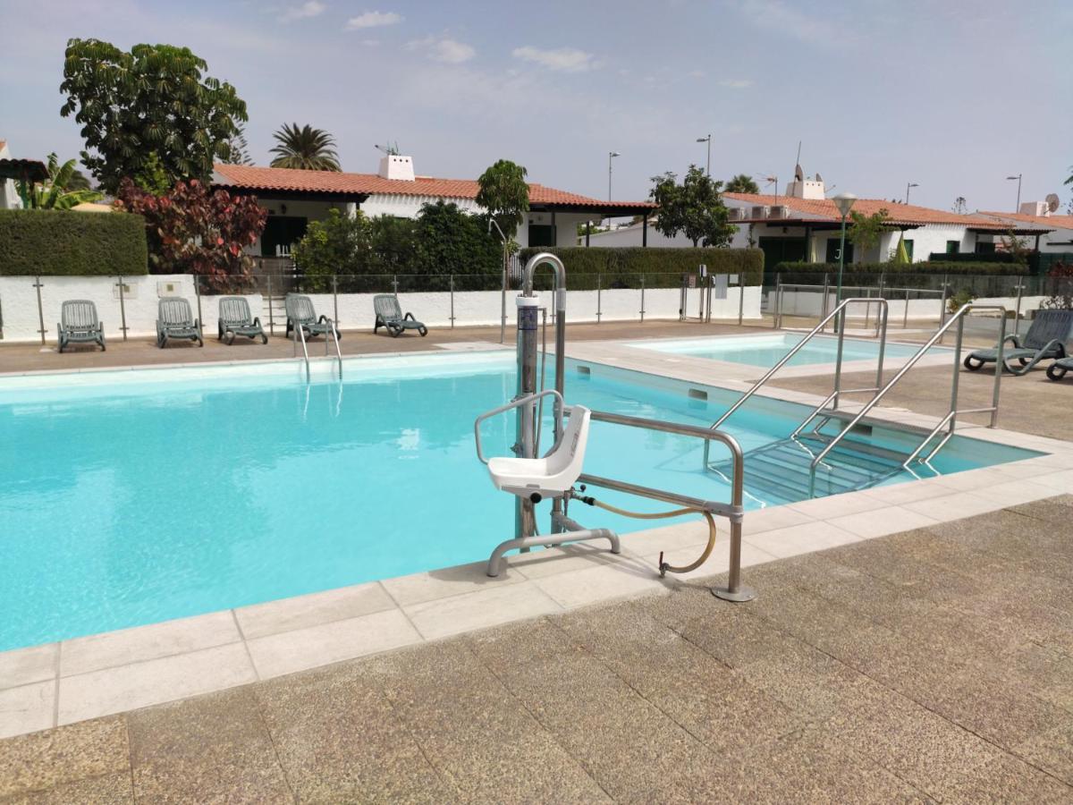 Renovated 2 Bedroom Bungalow In Playa Del Ingles Maspalomas  Dış mekan fotoğraf